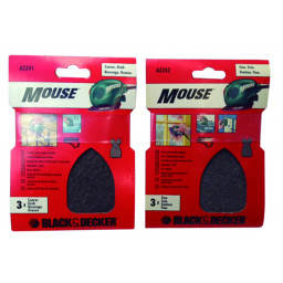 KIT 3 HOJAS LANA ACERO MOUSE A-2342